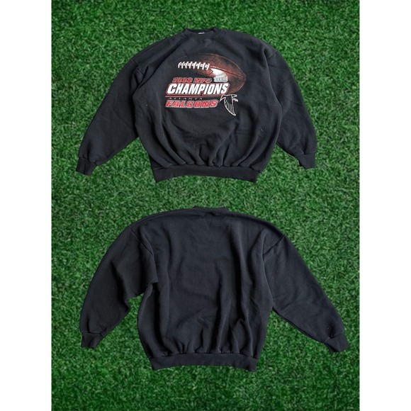 LOGO 7 Other - Vintage 1998 Atlanta Falcons NFC Champs Sweatshirt (XL)